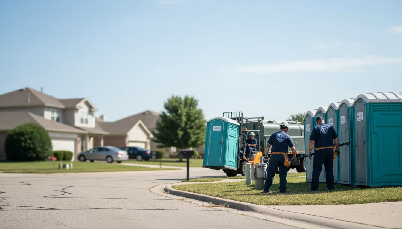 Porta Potty Rental in Dennis, TX near me